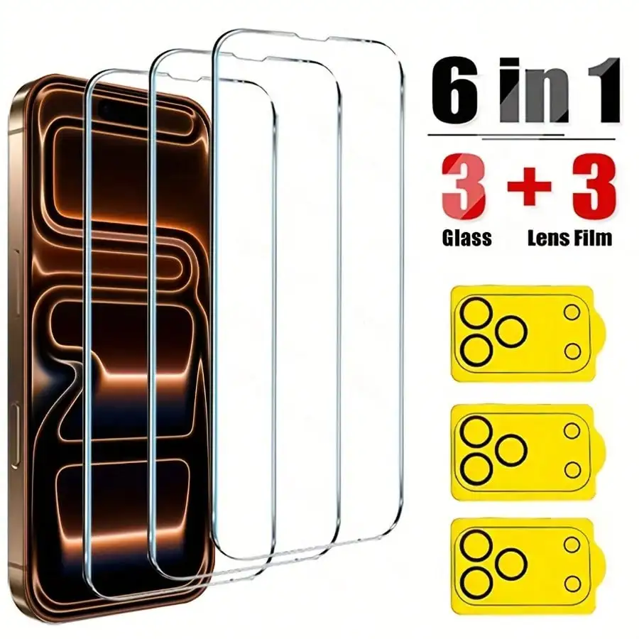 6 In 1 3Pcs Hd Temp…