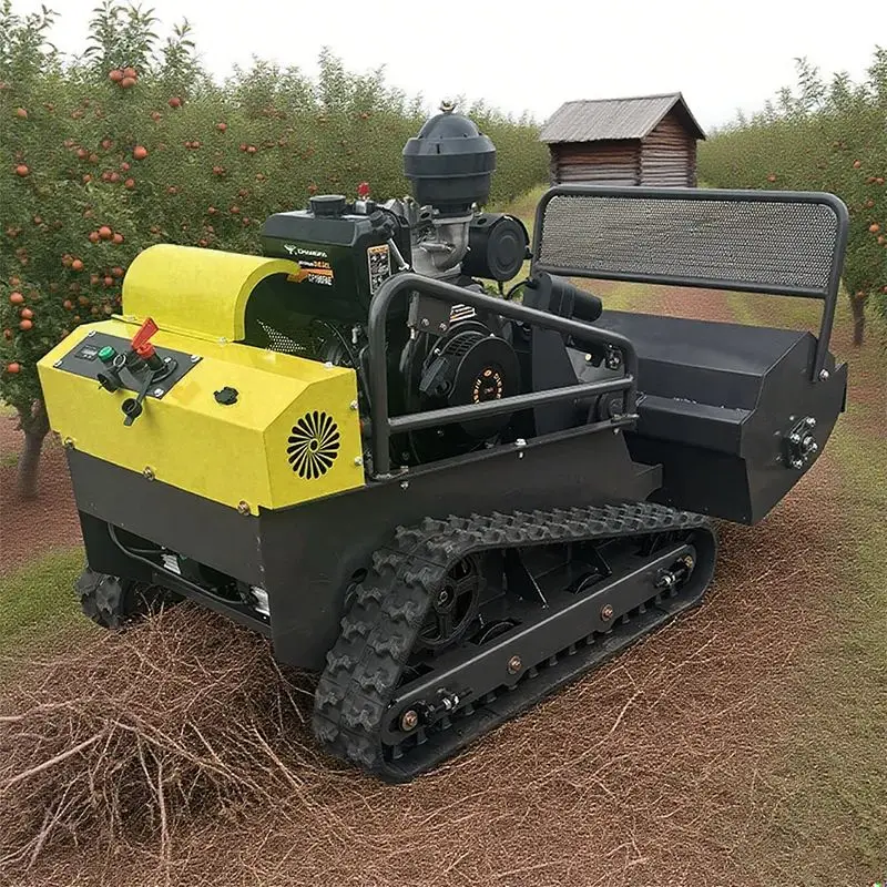 

Customized Remote Control Crawler Weeding Machine Professional Weeding and Weeding Crusher for Orchards