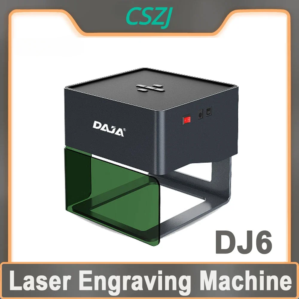 

CSZJ Laser Engraver CNC Diy DJ6 Laser Engraving Machine 3000mw Fast Mini Logo Mark Printer Cutter Woodworking Wood Plastic