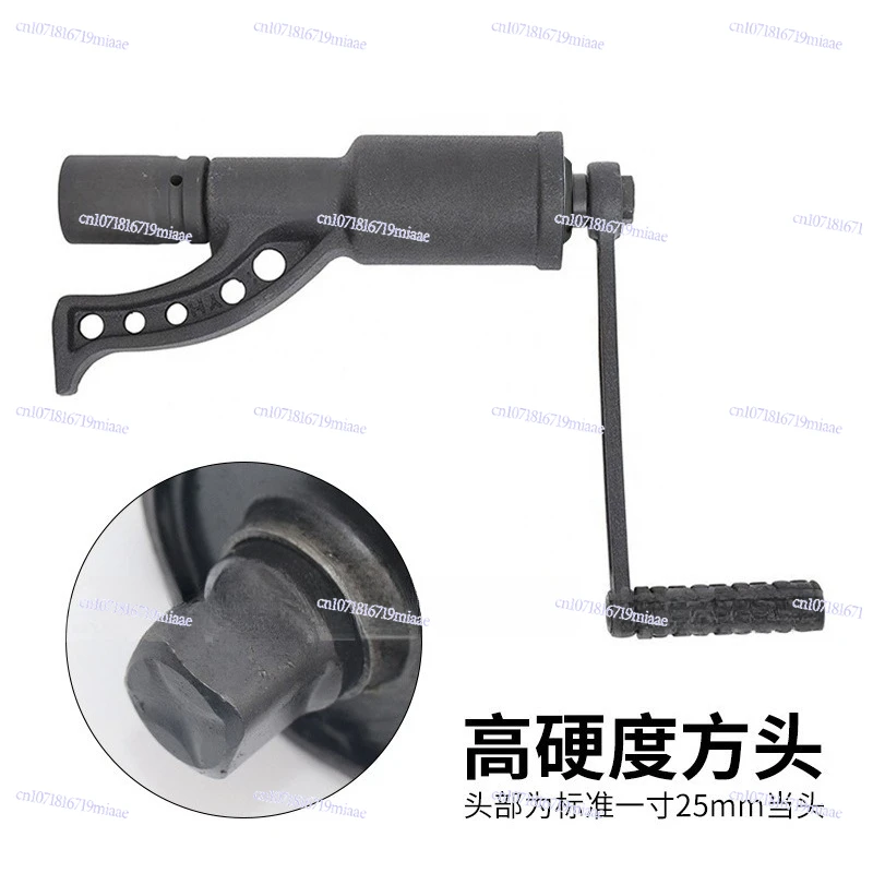 Truck heavy duty tire labor-saving wrench with 8 sleeves tire wrench torque wrench disassembly tool
