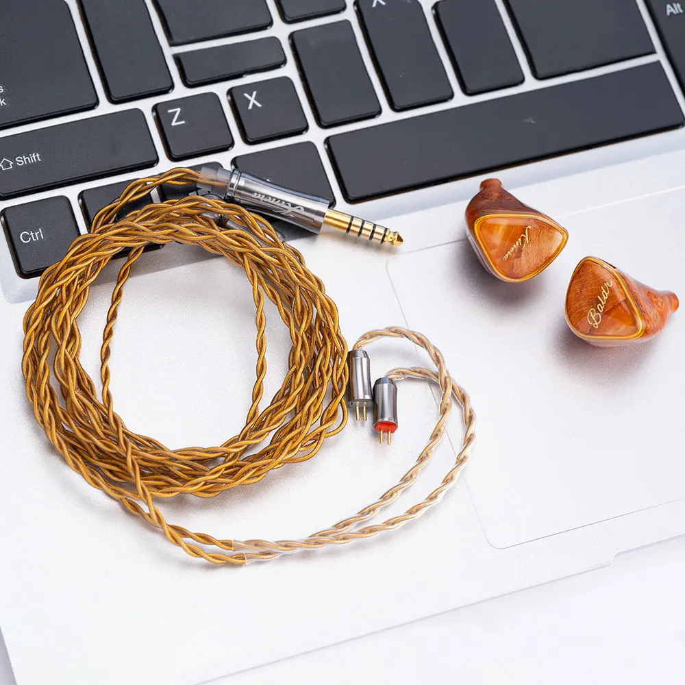 New Kinera Baldr 2.0 Headphones 4EST+2BA+1DD Monitor In Ear Earphones IEMs 0.78 2pin Cable Earbuds Hifi Music Headset Accessorie view 4