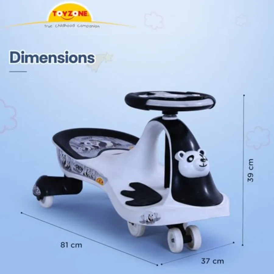 Baby Panda Magic Car-50940، سيارة ركوب الطفل، سيارة دفع للأطفال، سيارة متأرجحة، ركوب الإعصار، سيارة لعبة سحرية، ركوب الأطفال، راكب الدفع