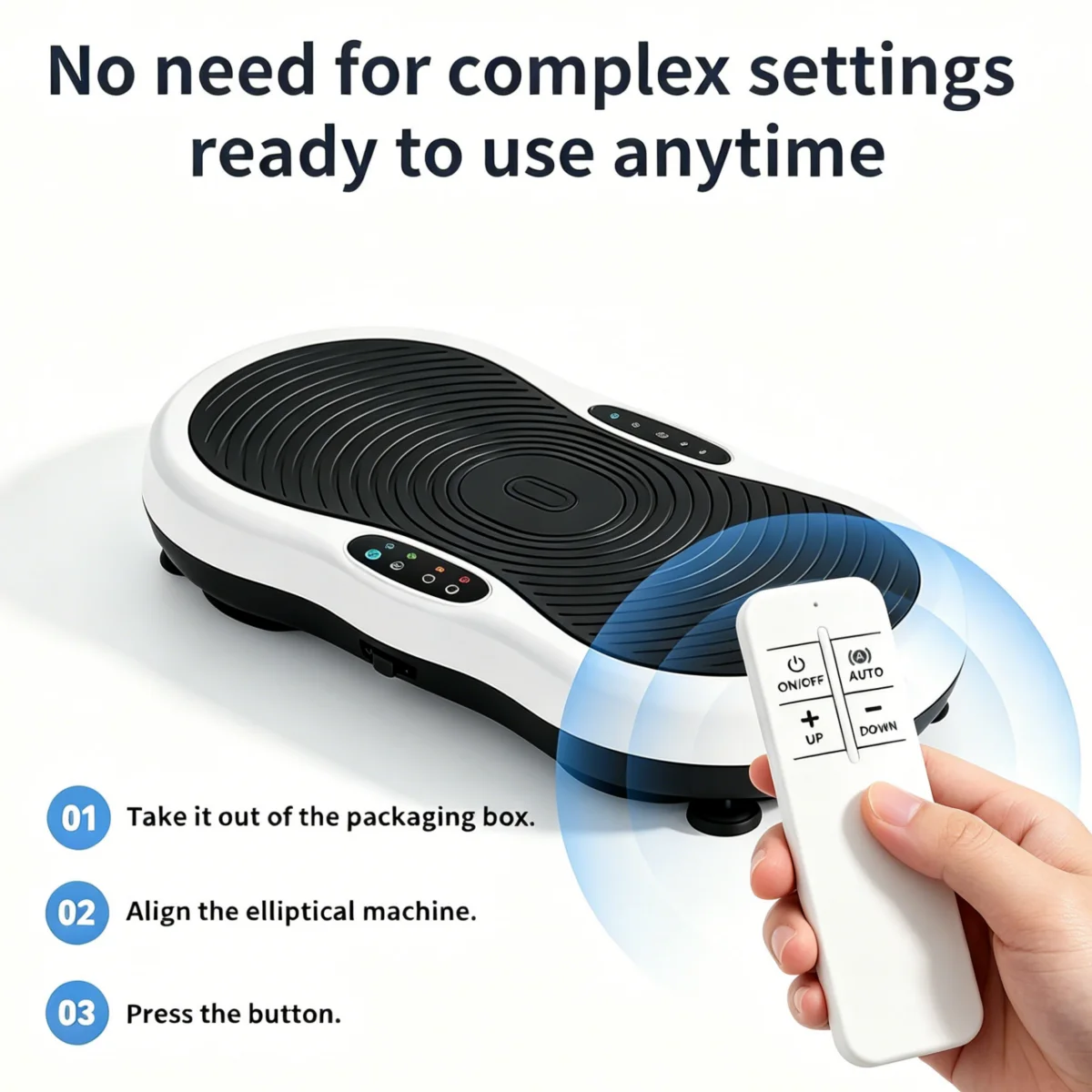 Control Remoto para Máquina de Ejercicio con Plataforma Vibratoria MERACH CV30 CV30 Pro MR-2440 MR-2398B1 MR-2398L1 MR-2398 MR-2398P