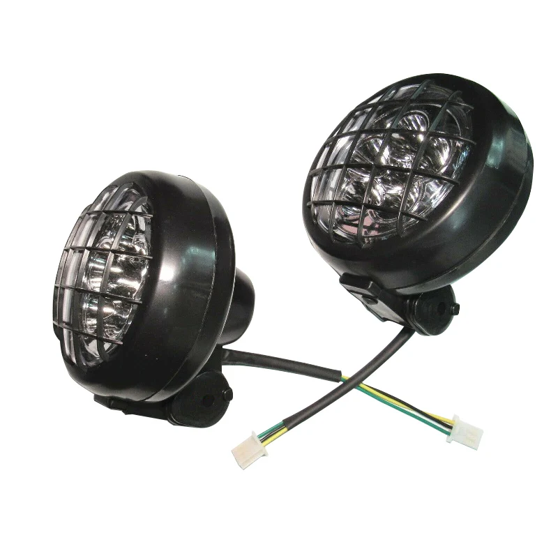

2Pcs LED Headlights for Yamaha Banshee 1987-2006 Lens Bulbs Lights Grills Warrior 350