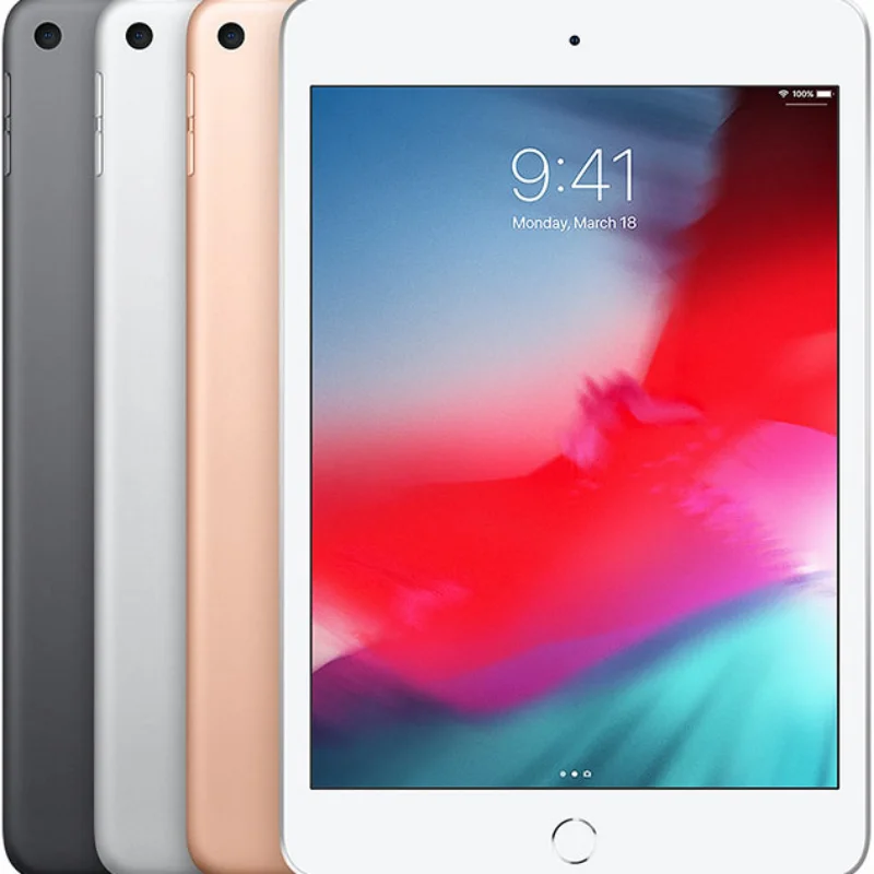 Apple-Tablette iPad Mini 5 Débloquée d'Origine, avec Wifi et Cellulaire, 64 Go, 3 Go de RAM, 2019 Pouces, IPS LCD, Apple A12 Bionic, 7.9, Nouvelle Collection 97%