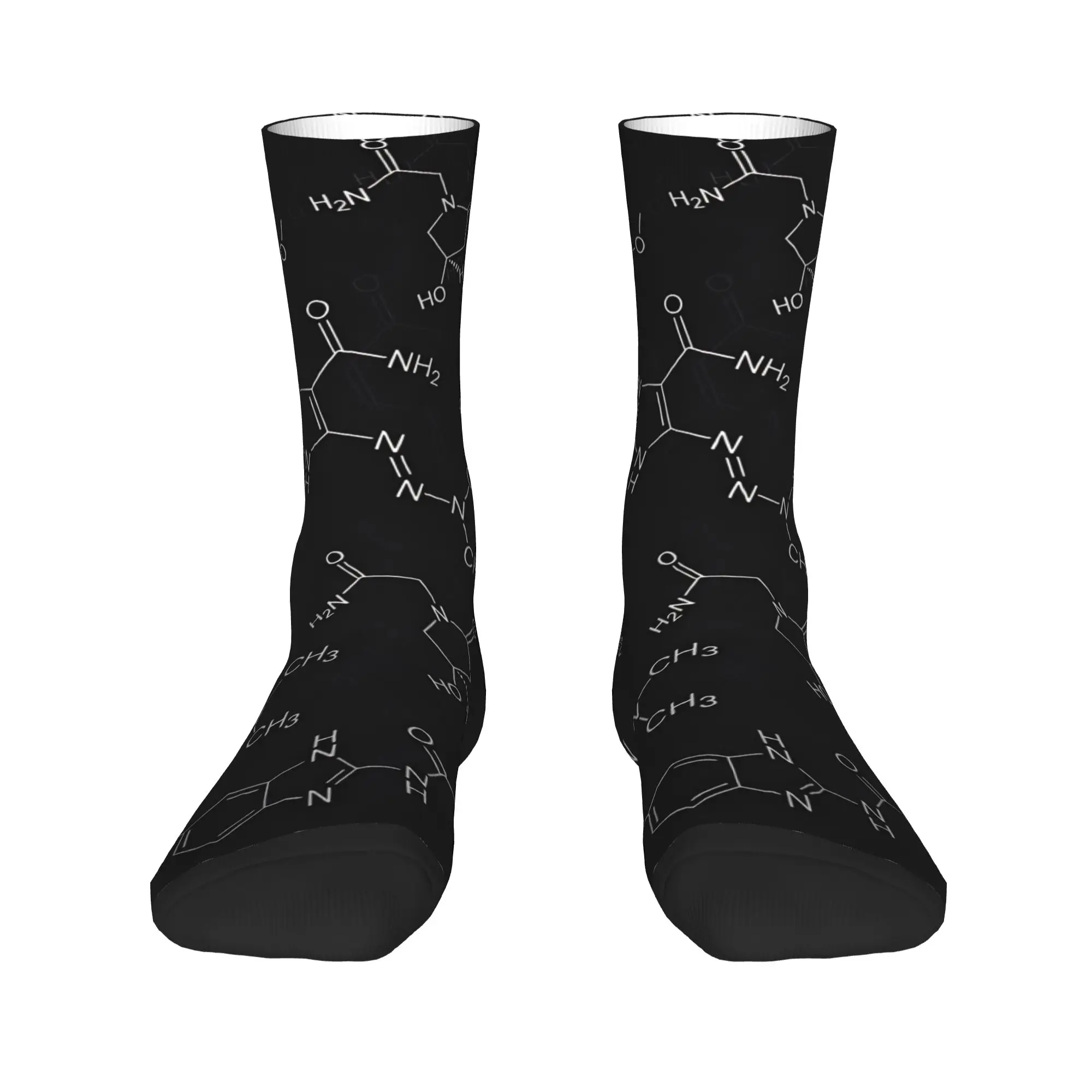 Science Stuff Chemistry Laboratory  Socks  Funny Stockings Autumn Non Slip Men Socks High Quality Custom Running Socks