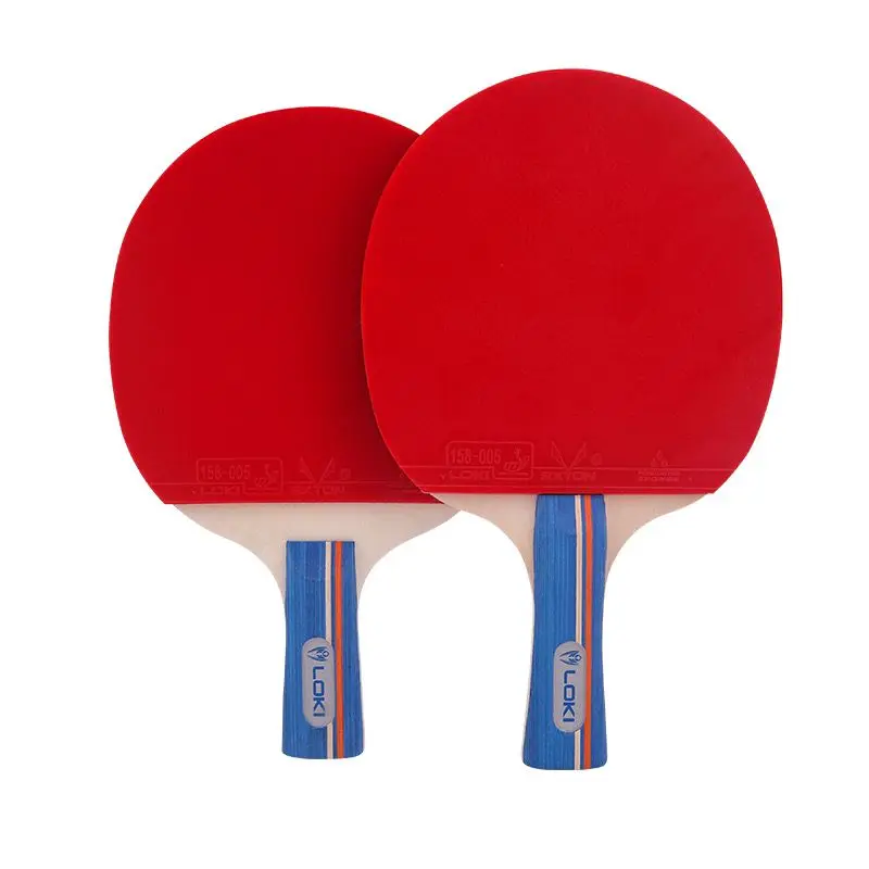 LOKI  K3000 Table Tennis Racket Set 2 pcs Training Ping Pong Bat Amateur Pingpong Racket with Bag