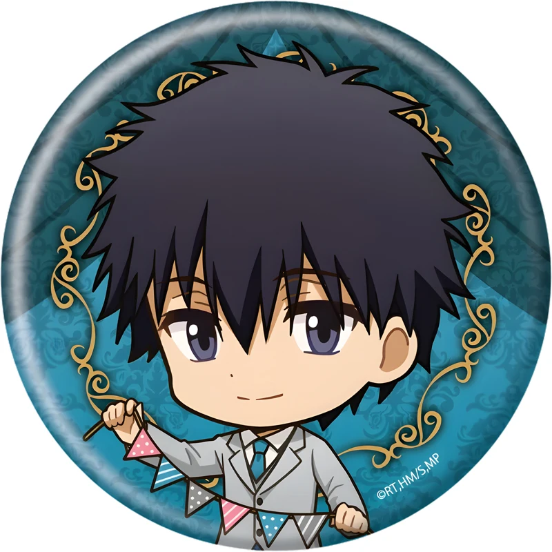 أنيمي الأجهزة الطرفية المينا دبابيس موريارتي باتريوت شارات فريد بورلوك تأثيري الكرتون بروش ظهره الحلي هدايا عيد الميلاد #6