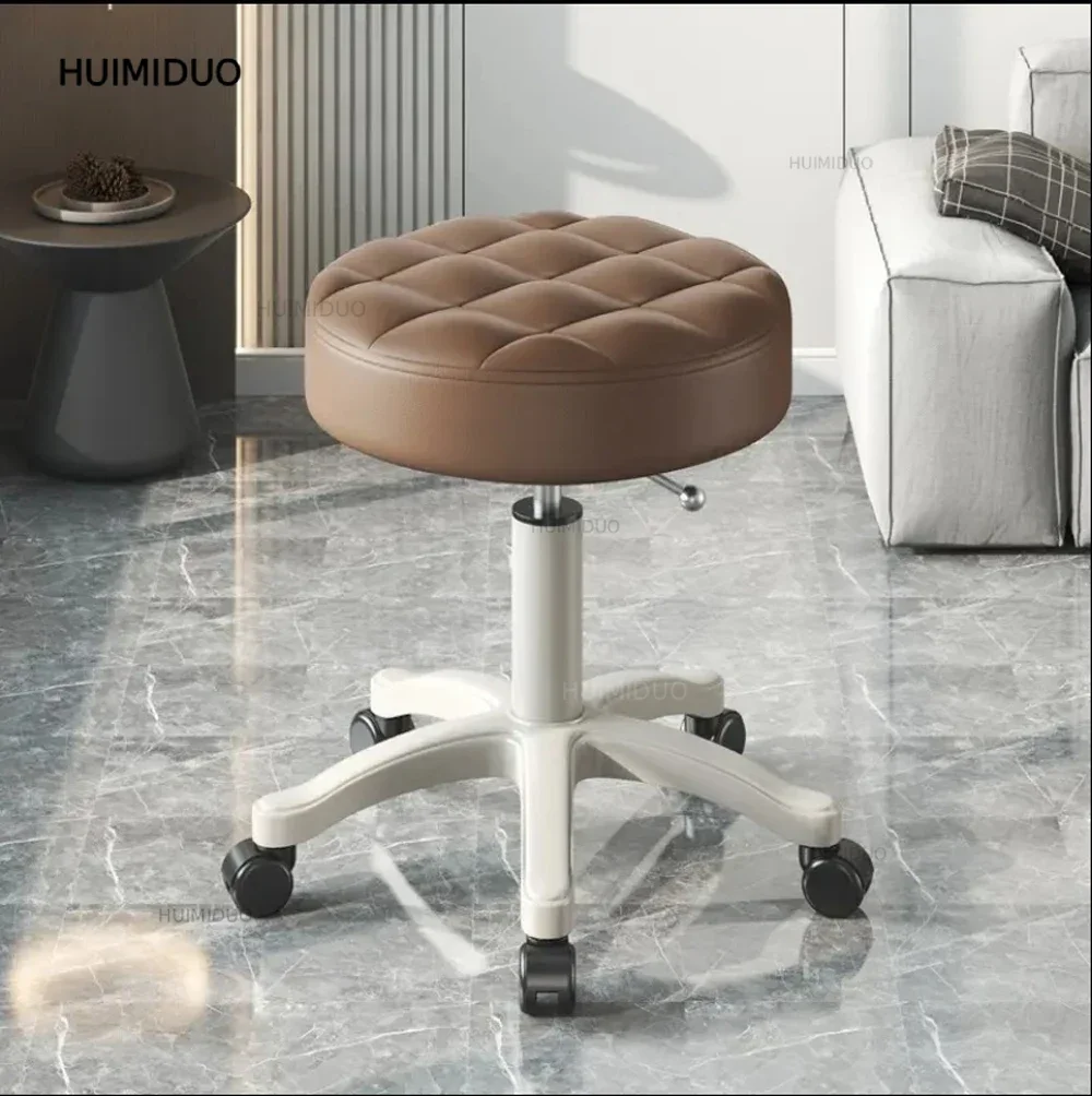 Wholesale Modern High Quality Barbershop Salon Beauty Swivel Lift Chair with Pulley Salon Furniture Saloon Chair