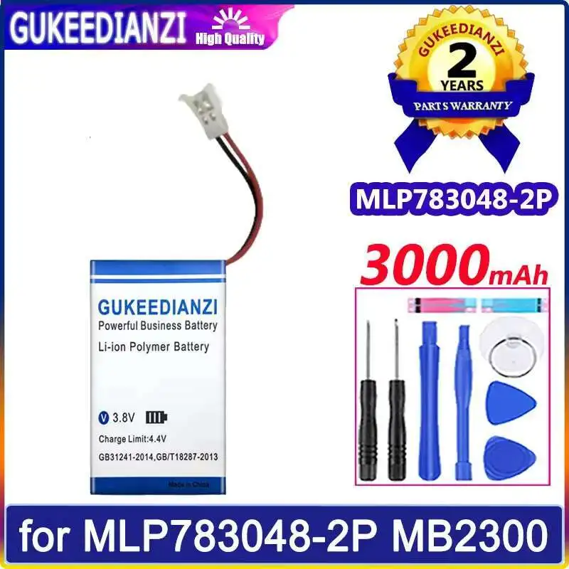 

Stable For MLP783048-2P HT783048-2P MB2300 High-Efficiency Battery 3000Mah