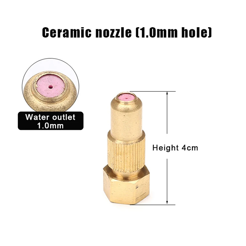 Agricultural Irrigation Nozzle 16*41*8MM Adjustable Pottery Nozzle High Quality Pottery Adjustable Spray Effortless Installation