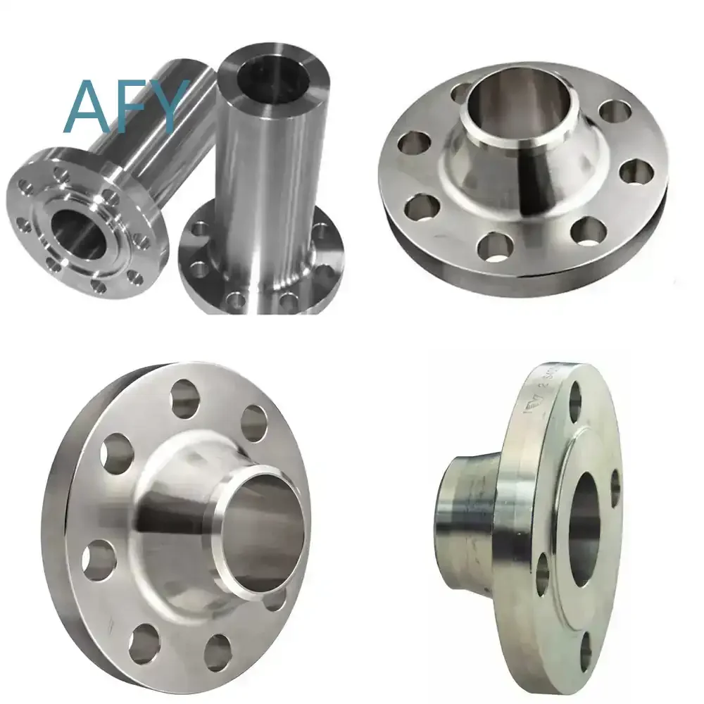 Inconel 600 601 625 718 Duplex Stainless Steel 2205 2507 S32760 Titanium GR1 GR2 GR5 GR7 Alloy Flanges for Industrial Piping