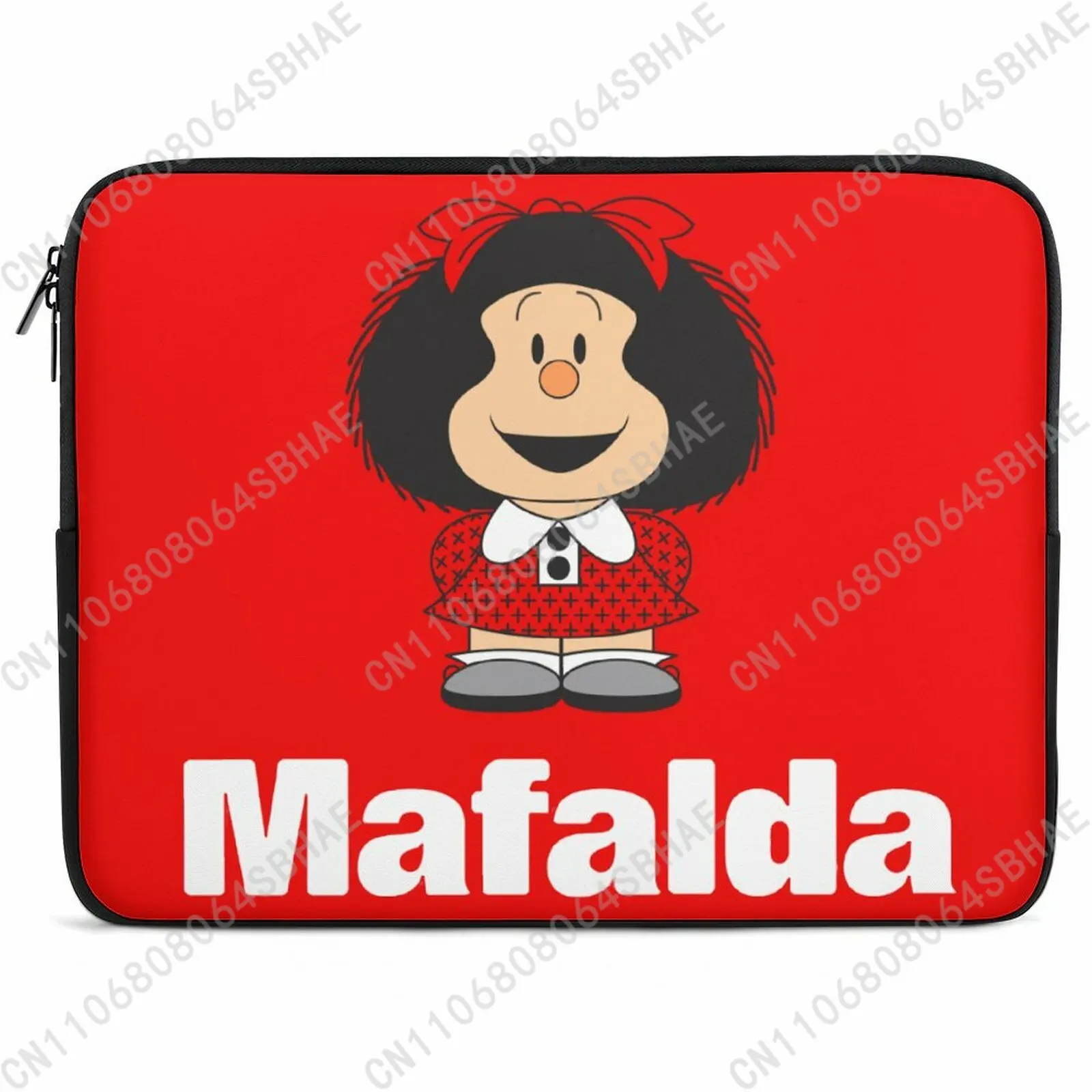 

Mafalda No Handle Laptop Case Suitable Multiinch Inch Slim Personalized Pattern Neoprene Bag School Students