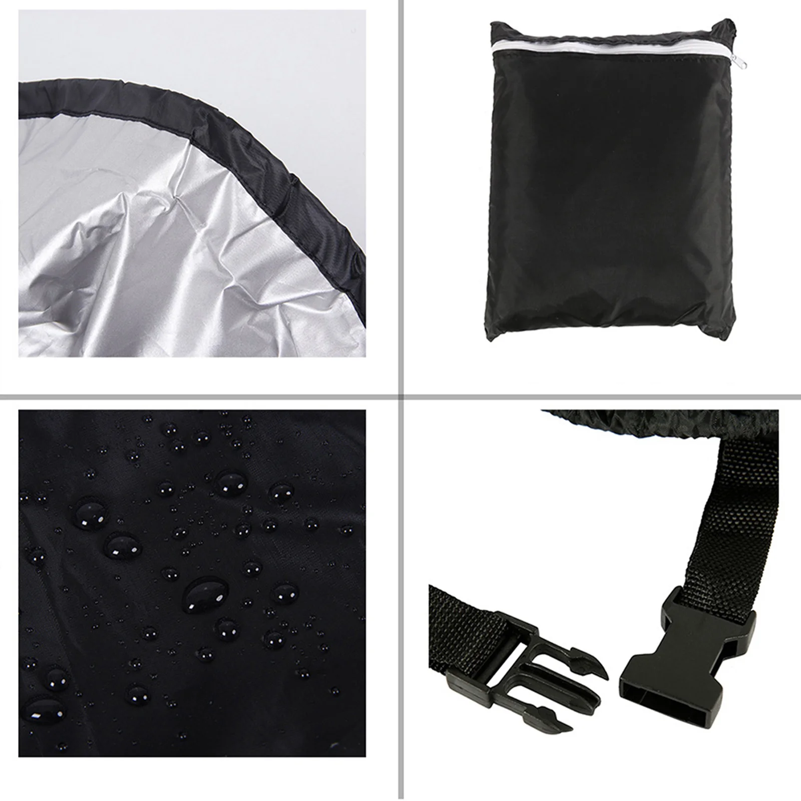 

Sunproof Rainproof Mower Cover Lawn Machine Hood Protective For Gas Electric Roll Shears Outdoor Foldable Dustproof Durable