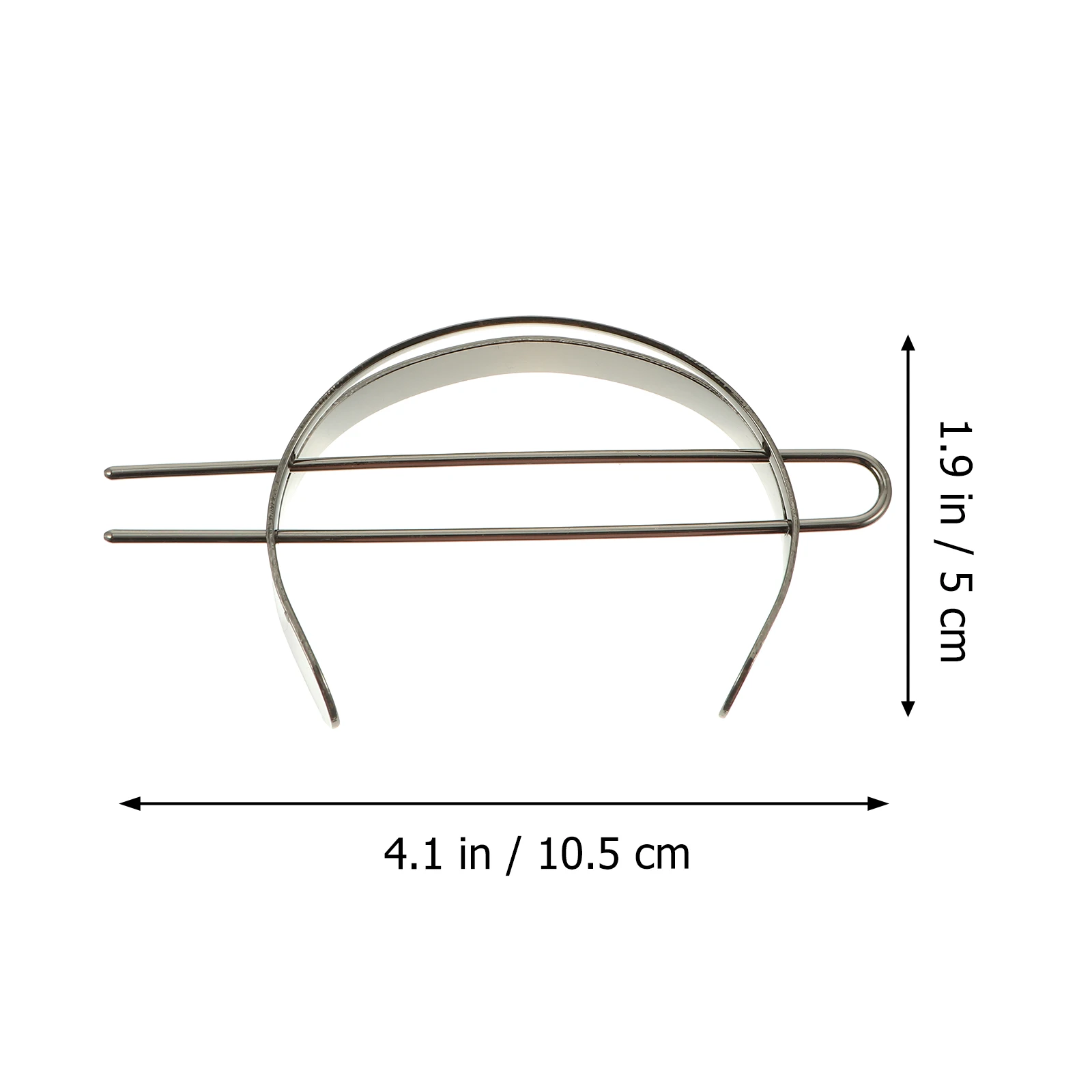 

2 Pcs Vintage Hairpin Elegant Alloy Female Accessories Retro U shaped Hairpins Simple Sticks Women Hair Extensions Clips