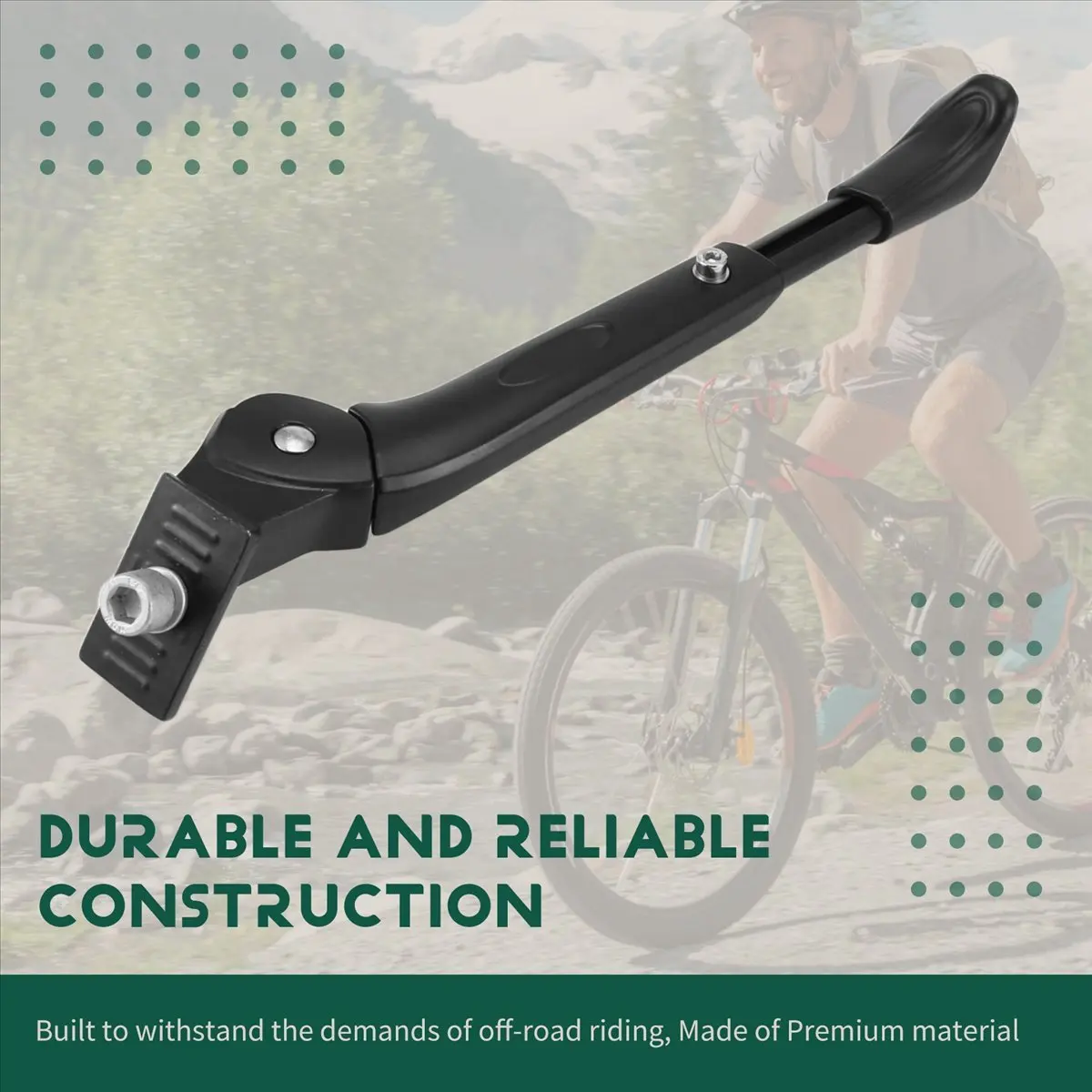ABJV 14 16 18 20 24 26 Inch Bicycle Adjustable Kickstand for K3 PLUS S18 D8 P8 Folding Bike Road Bicycle with Hole