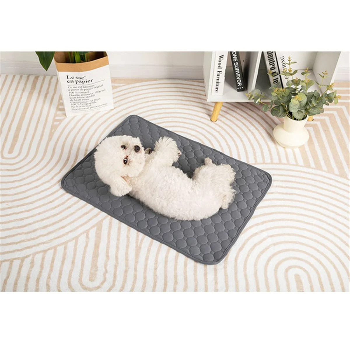 Reusable Blanket for Dog Urine Pad Absorbent Diapers Can Be Washed. Pet Bed Diaper 50x70cmJAS