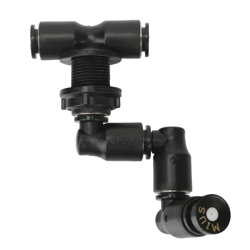 360° Adjustable Spray Nozzle System Reptiles Fogger Mist Sprinkler Cooling System Aquarium Aquatic Pet Rainforest Tank