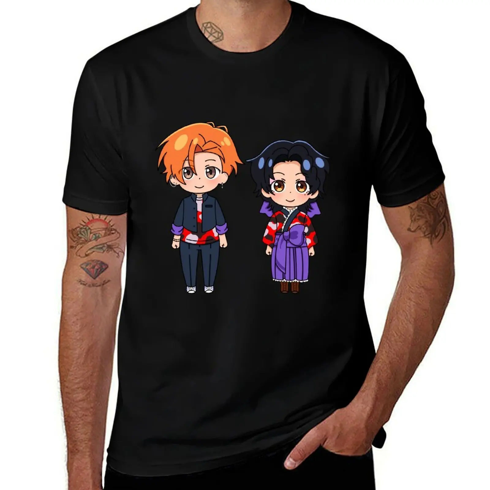 

Sasaki and Miyano matching outfits Ver 3 T-Shirt man t shirt graphic t shirts custom shirt anime shirts men