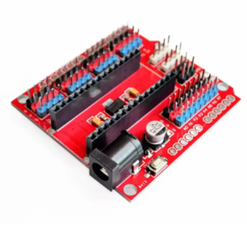 Multi-Function For Nano Shield Expansion Board for Electric DIY SCM - Orange + Black (NANO SHIELD) For nano 3.0