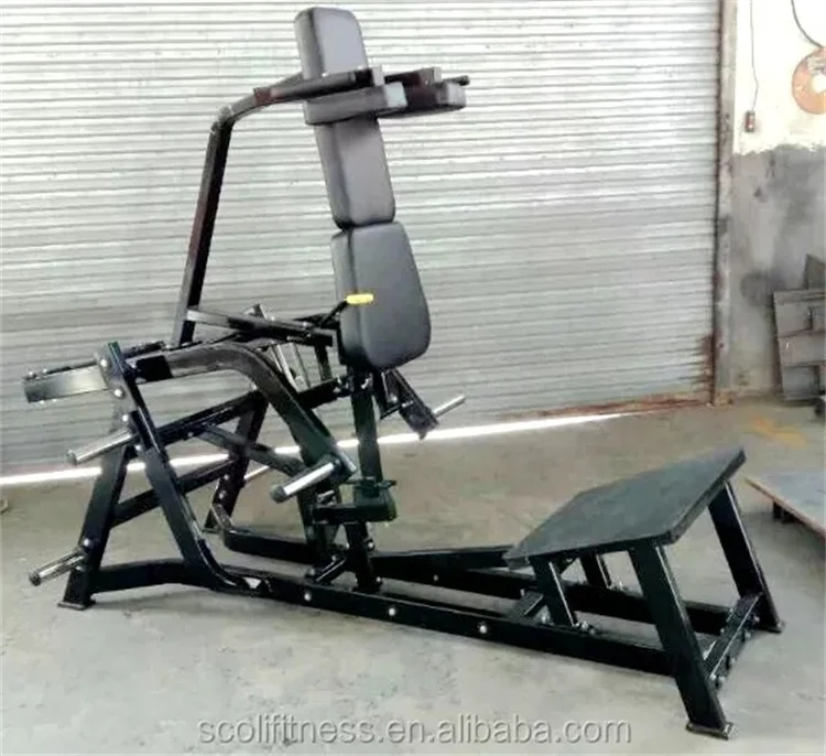 

Commercial Gym Fitness Equipment Back Exercise Plate Loaded Supper V Squat