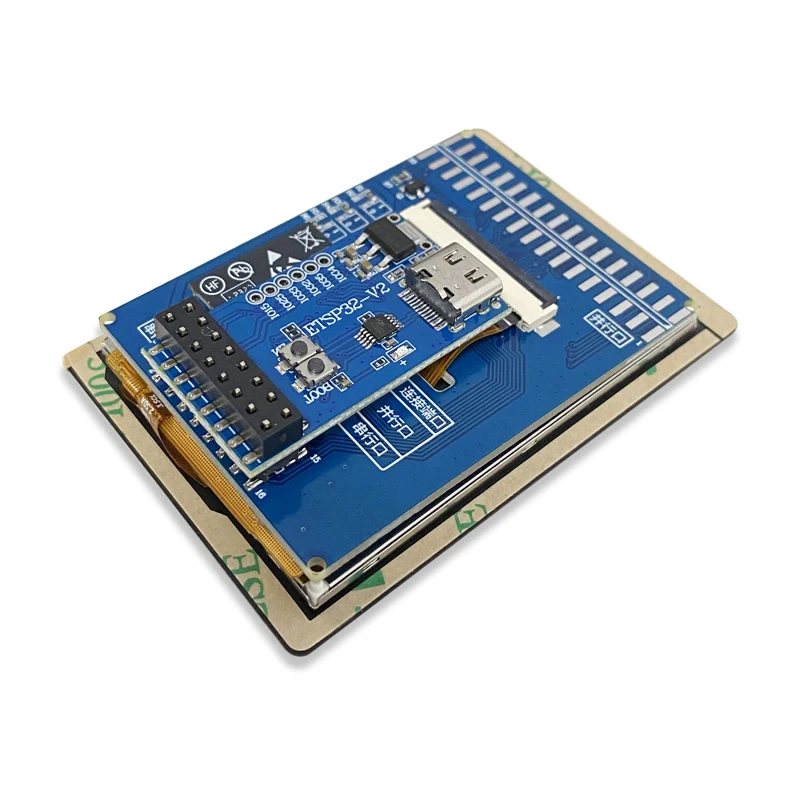 ESP32 2.4 pouces 240*320 affichage intelligent Ardu37LVGL WIFI et carte de développement Bluetooth 2.4 pouces LCDTYPE-C téléchargement de ligne électrique