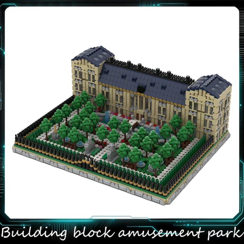 

4569 PCS Medieval Architecture Series Micromodular Palace Customize MOC Building Block Model Children Assembly Toy Birthday Gift