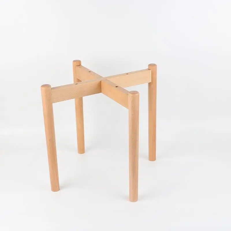 Wooden Legs Chairs Accessories Solid Wood Stool Legs Simple Wooden Stool Chair Legs Office Furniture Stylish Pratical