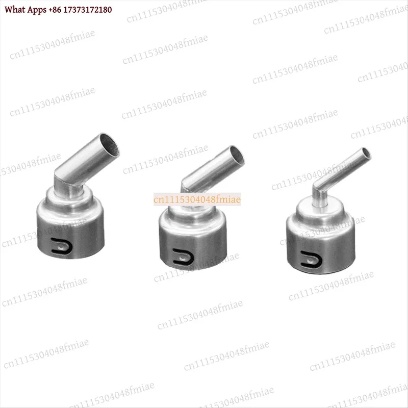 For SUGON 8650 8630 8610DX-PRO Hot Air Soldering Station 45 Degree Curved Nozzle 5mm 8mm 10mm Bent Heat Gun Tip
