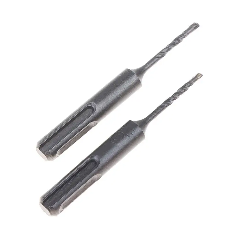 2/4/10 Stück 3mm Beton-SDS-Plus-Bohrer 85mm Schneidwerkzeuge Elektrischer Hammerbohrer Kreuzspitzen Rundes Schaftstück – Detail 8