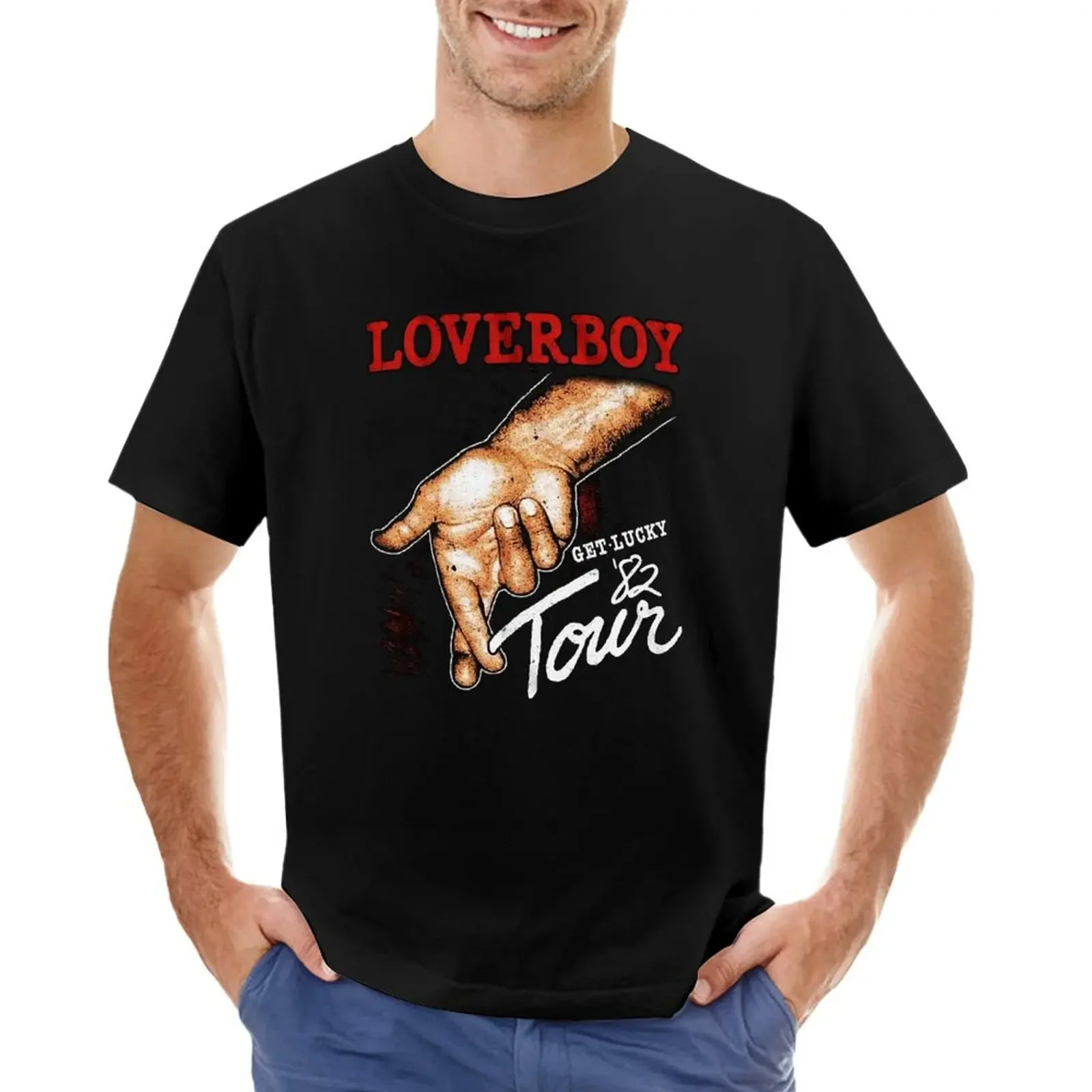 

Best epic loverboy get-lucky and tour T-shirt korean fashion plus sizes cute clothes clothes for men