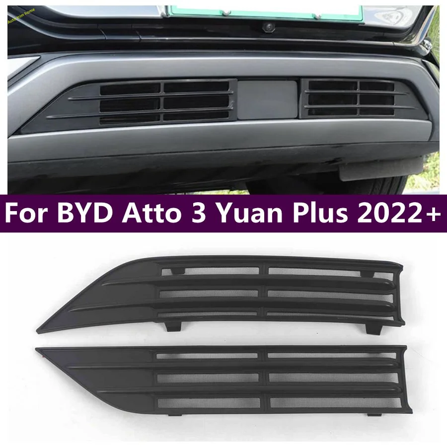 

Front Grille Insert Net Auto Screening Mesh Protection Cover Fit For BYD Atto 3 Yuan Plus 2022 2023 Exterior Accessories