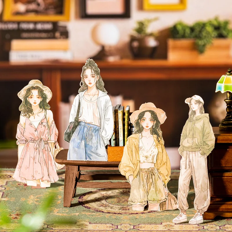 20pcs/1lot kawaii Stationery Sticker Little Theater of Life Diary Planner junk journal Decorative Scrapbooking DIY Craft Sticker