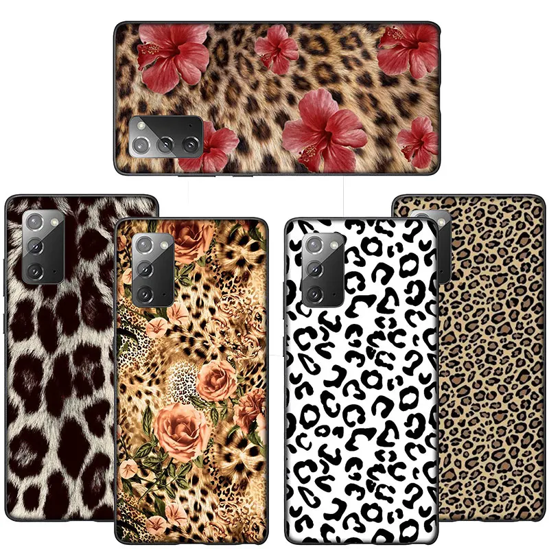 FL101 Leopard Print Pattern  Case for Samsung Galaxy A01 A02 A03 A03S A10 A10S A20S A30 A30S A50 A50S A70 M02 M21 M31 M51