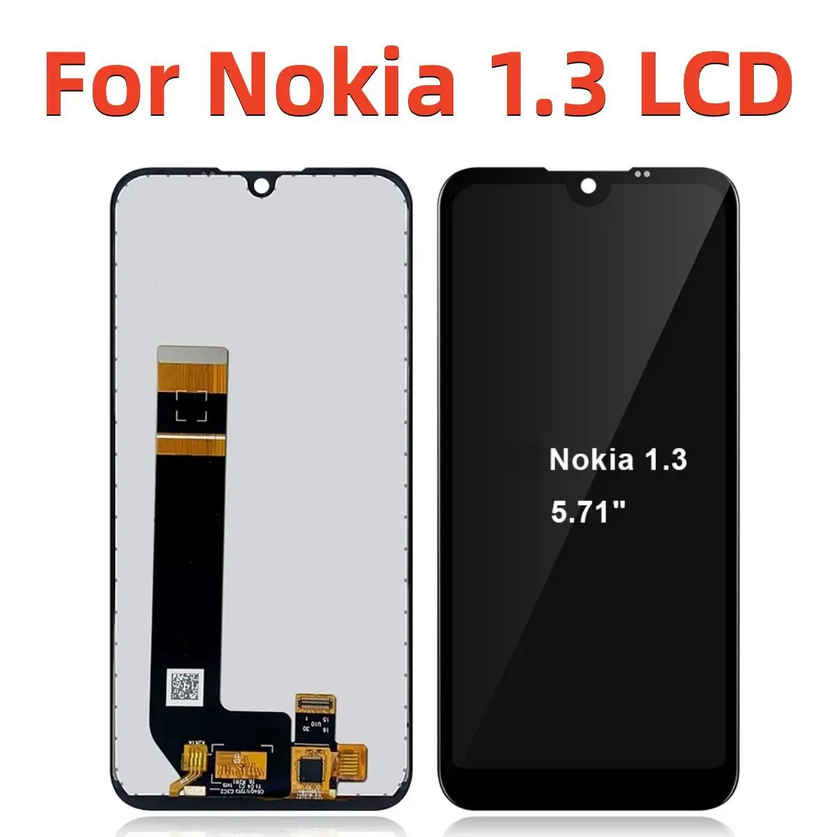 100% Origina For Nokia 1.3 LCD Display Touch Screen Replacement Parts For Nokia 1.3 N1.3 TA-1216 TA-1205 Digitizer Assembly