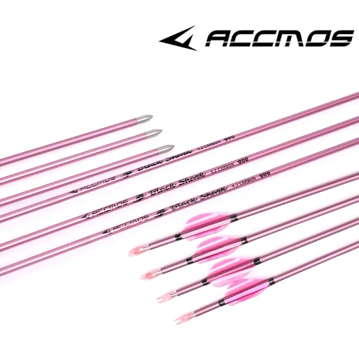 

31-дюймовая стрела из чистого углерода Id 4,2 мм, позвоночник 500, 600, 700, 800, 900, 1000 для стрельбы из лука, изогнутый лук, композитная стрела для лука