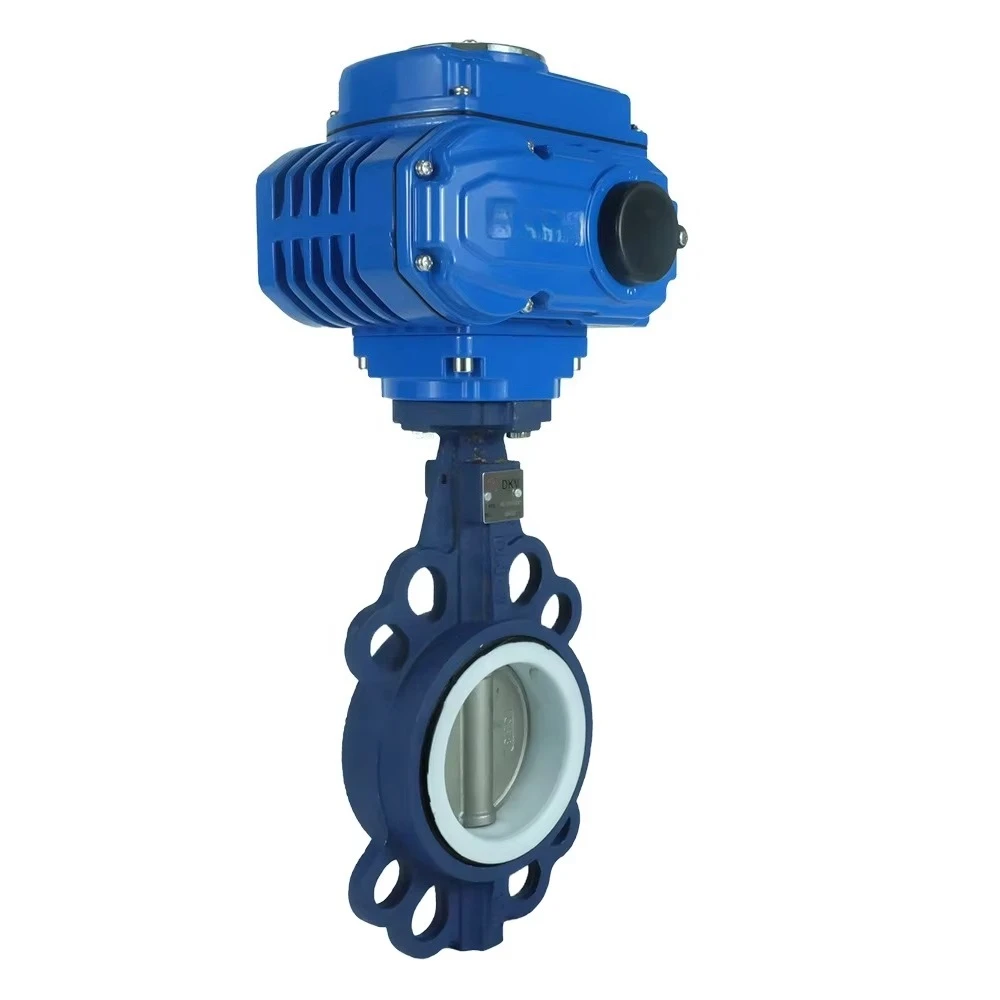 

Cast Iron Motorized Butterfly Valve Electric Actuator Wafer Type Butterfly Valve Ductile Iron butterfly Valve