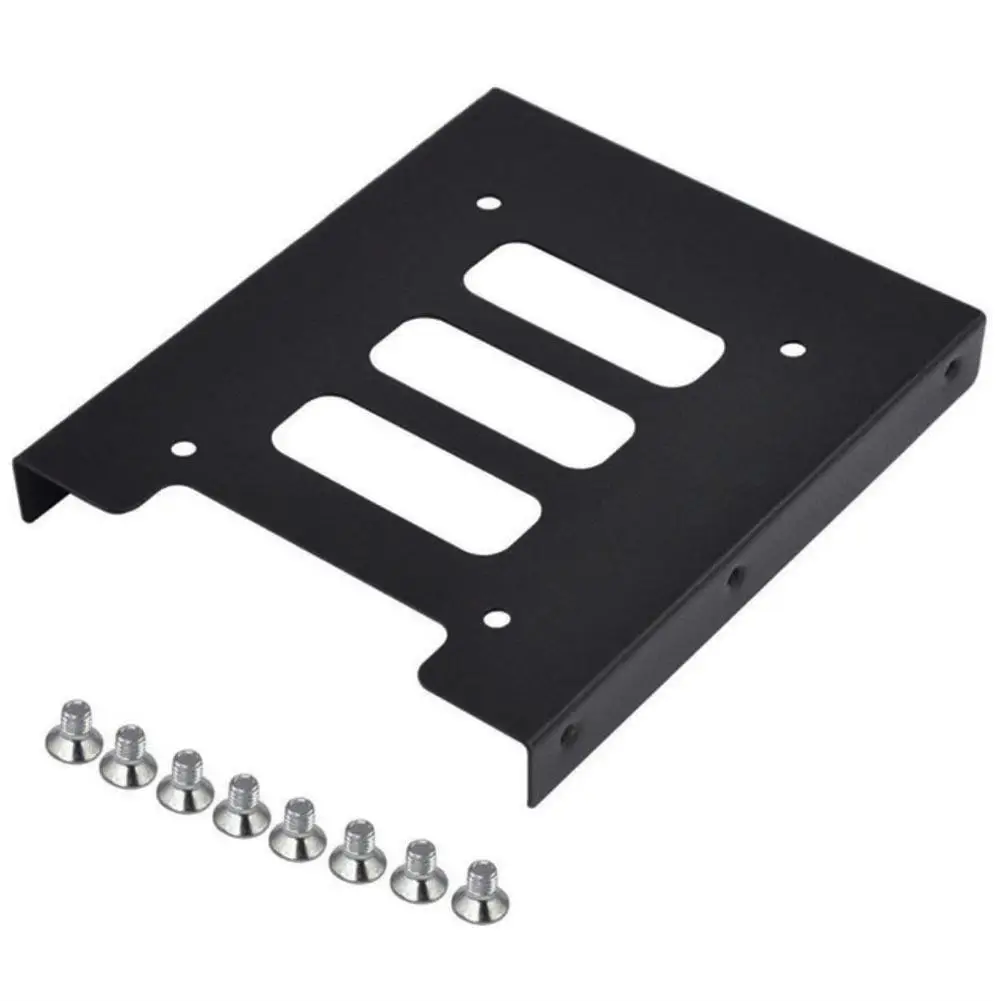 2,5 inch SSD HDD naar 3,5 inch metalen montageadapterbeugel Dock harde schijfhouder voor pc harde schijfbehuizing