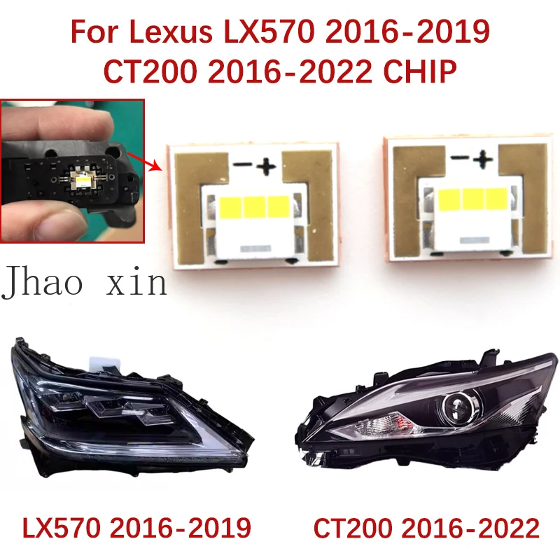 

Модуль чипа для автомобильных фар, белый свет, для Lexus LX570 2016-2019, чип Angel Eyes, для CT200 2016-2022, плата источника света балласта, чип
