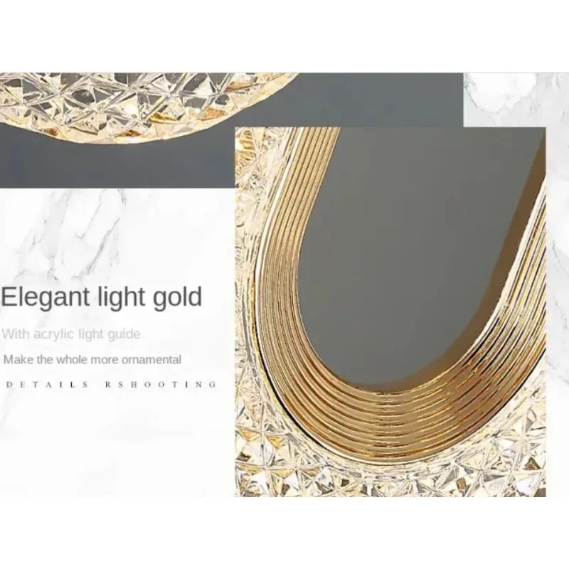 

Nordic Luxury Bedside Chandelier Long Line Living Room Background Wall Light Study Chandelier Bedroom Bedside Small Chandelier