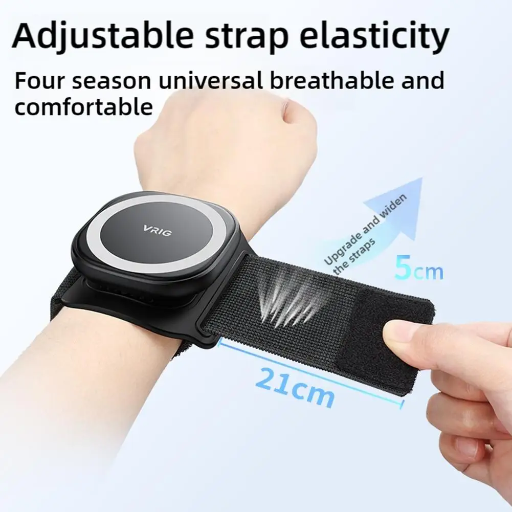 For VRIG MG13 Phone Magnetic Wrist Strap Bracket For Navigation Sports Live Broadcast Breathable Wrist Strap Easy To Remove