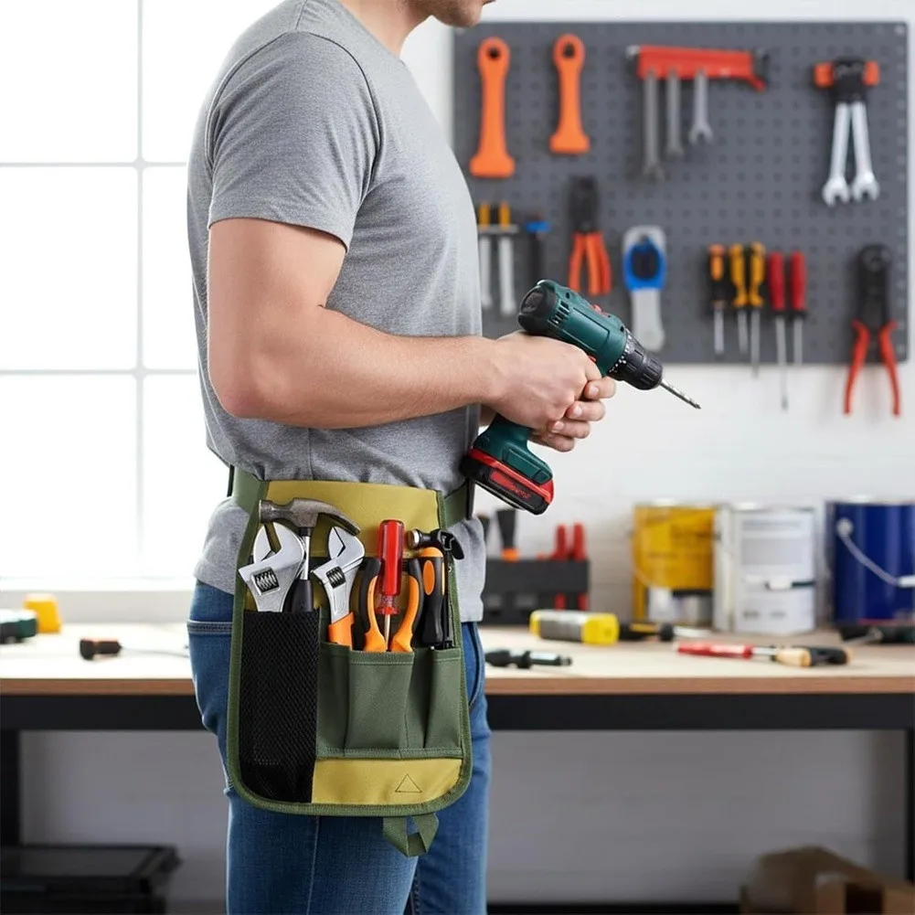 Functional Gardening Tool Pouch Designed for Tool Accessibility Organized Storage and Reduced Physical Strain On Job Sites