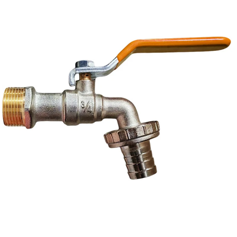 

Для автомойки, уличный садовый кран, медная насадка для воды, полив сада, 3, 4-дюймовая совместимая насадка для шланга для мытья