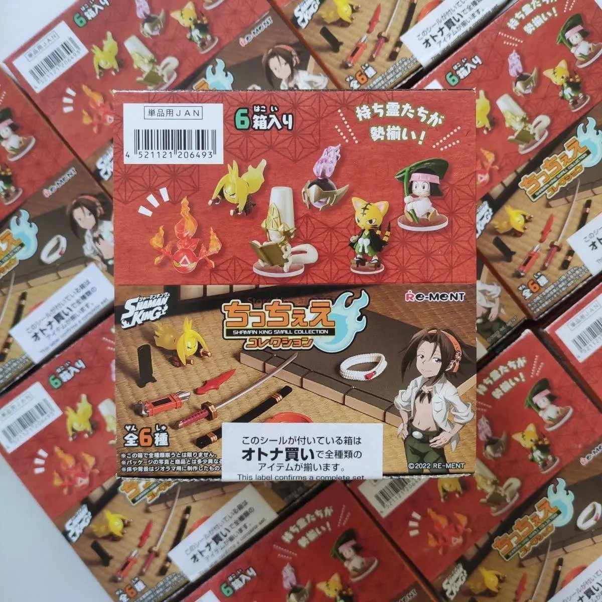 Rement Shaman King Mini Collection Trend Micro Mini Desktop Cute Decoration Action Figures Model Collection Toy Gifts view 6