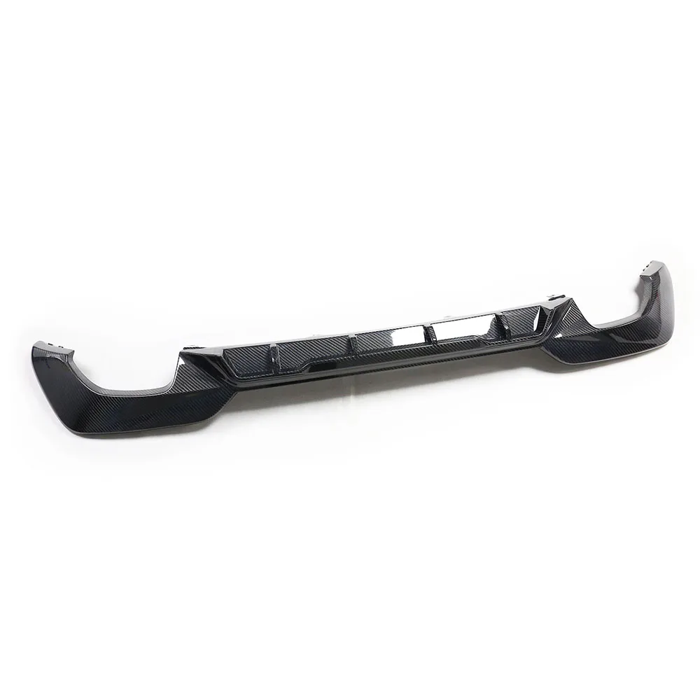 

G20 Carbon Fiber Rear Diffuser Double Output Square Exhaust MP Style for BMW 3 Series G20 Sedan 2019-2022 Body Kit