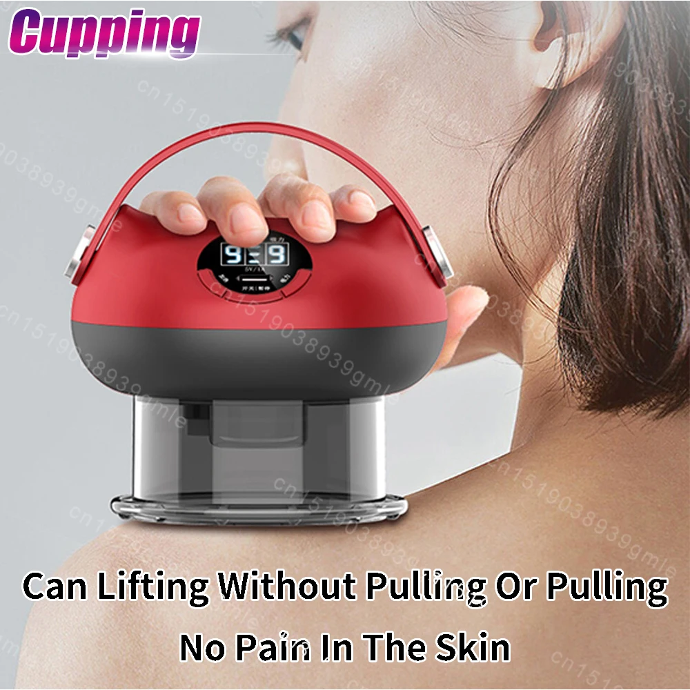 

Intelligent Vacuum Cupping Massage Device Electric Heating Scraping Suction Cups Physical Fatigue Relieve Health Guasha Cans