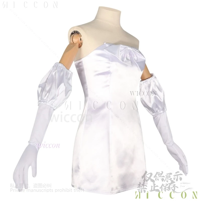 Anime Sua Trägerloses Rückenfreies Sexy Kleid Lolita Cosplay Alien Bühnenkostüm Perücken Frauen Anime Halloween Weihnachten Party Co Dress-u