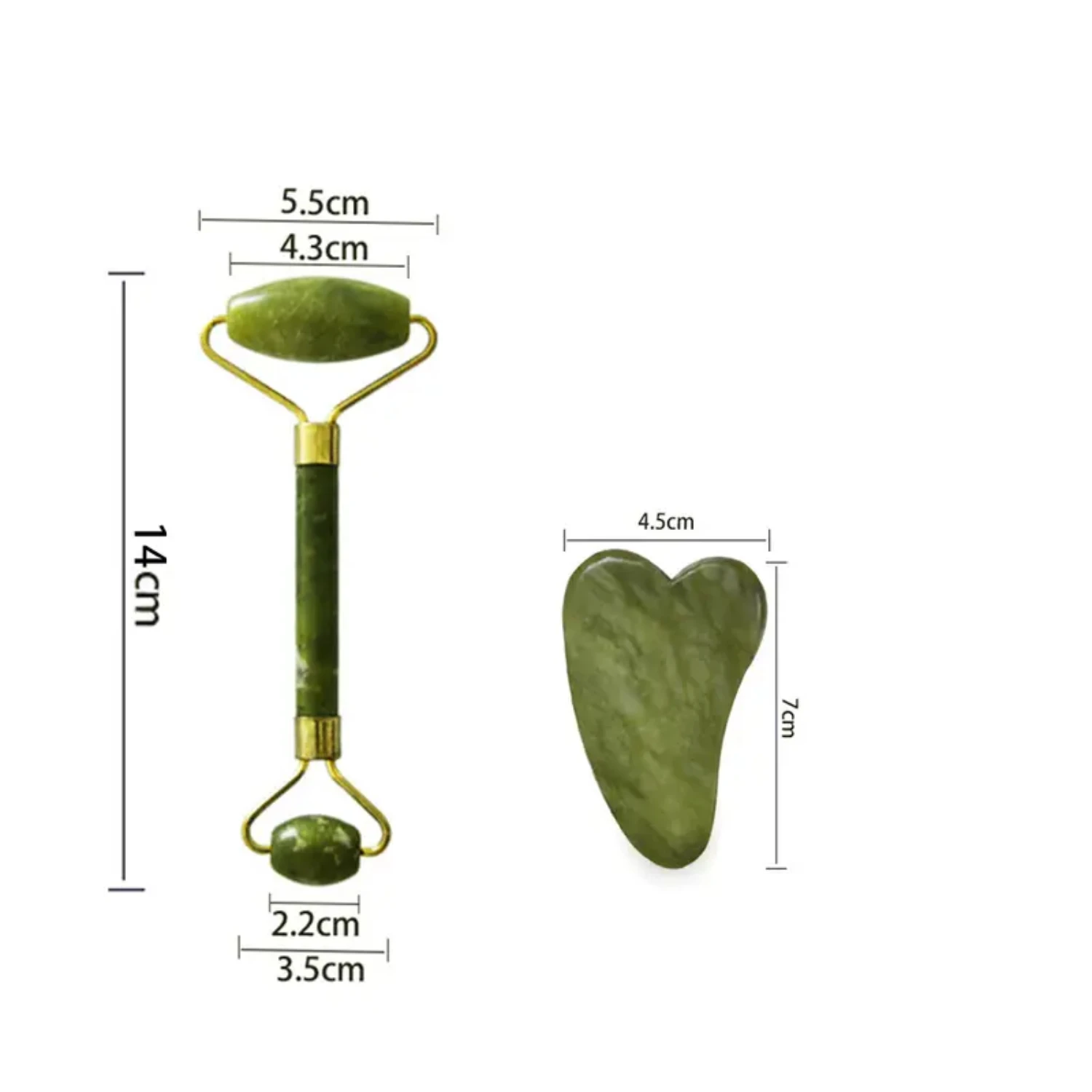 천연 옥 롤러 얇은 얼굴 마사지 도구 세트 천연석 리프팅 슬림 페이셜 Gua Sha 보드 안티 에이징 주름 롤러