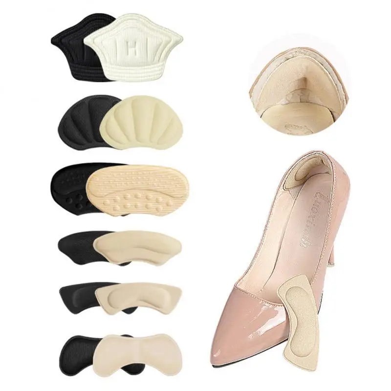 1pc Heel Pads for Too Big Shoes Self-Adhesive Heel Protectors Heel Inserts Improve Shoe Fit And Comfort Prevent Heel Slippage