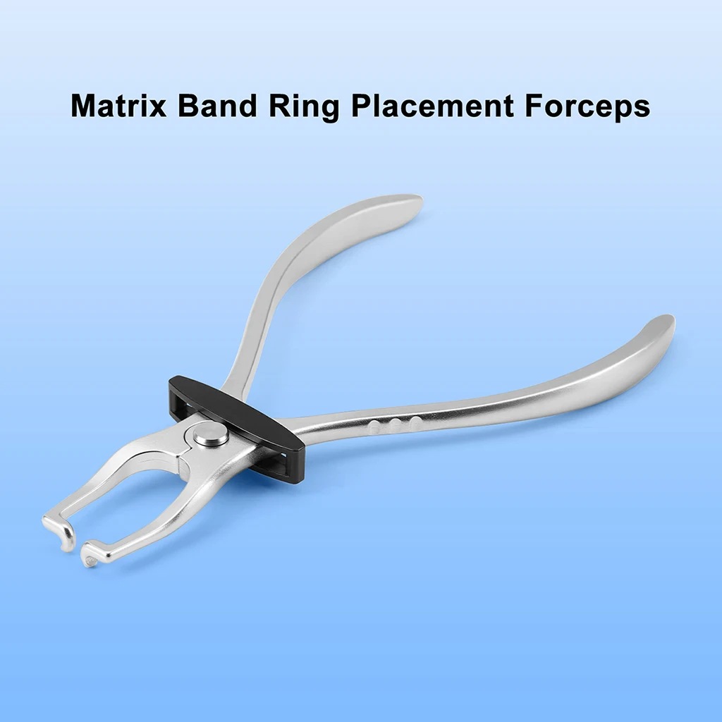 AZDENT Dental-Matrizenringzange, Platzierungszange, Klemmring-Separator aus Edelstahl, sterilisierbares Zahnmedizin-Instrument – Detail 2